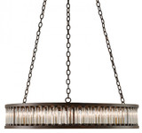 Elixir Bronze Chandelier Currey and Company 9000-0045