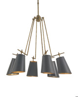 Jean-Louis Chandelier Currey and Company 9503