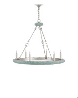 Tidewater Chandelier Currey and Company 9870