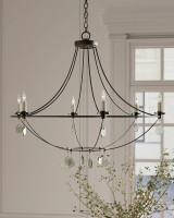 Novella Chandelier, Currey and Company (9921 DFHG)