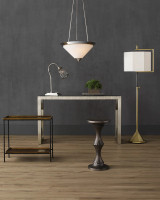 Boyles Brass Side Table, Currey and Company (4000-0060 NKFU)