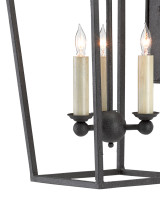 Denison Black Wall Sconce Currey and Company 5000-0169