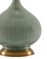 Cait Green Table Lamp, Currey and Company 6000-0218