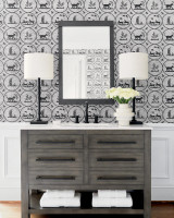 Lohn Black Table Lamp, Currey and Company (6000-0344 NKGP)