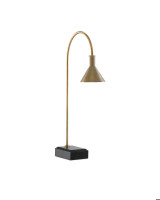 Thayer Brass Desk Lamp Currey and Company 6000-0628