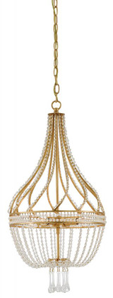 Ingenue Gold Chandelier Currey and Company 9000-0061