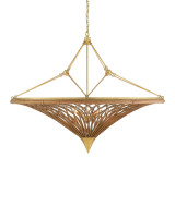 Gaborone Chandelier, Currey and Company (9000-0560 RL47)