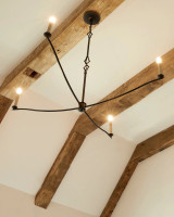Knole Black Chandelier, Currey and Company (9000-0176 KLRR)