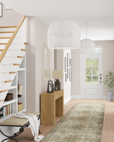 Piero Chandelier, 1-Light, White, 22.25"W, Currey and Company (9000-0623 RP2T)