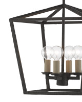 Denison Small Black Lantern Currey and Company 9000-0456