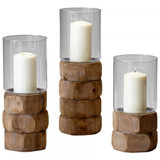 Hex Nut Candleholder 16.25"H