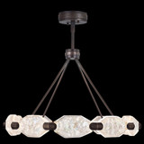 Allison Paladino Pendant, Round, 20-Light, LED, Bronze, 32"W (873040-3ST GHNZ)