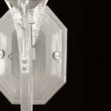 Beveled Arcs Wall Sconce, 1-Light, Silver Leaf, 13"H (705050-SF4 NJ0Q)