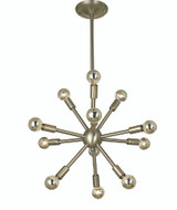 Simone Chandelier, 12-Light, Polished Nickel, 20"W (4393 PN 9Q39Y)