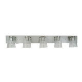 Mercer Wall Sconce, 5-Light, Pewter, 7.5"H, Framburg (4855 SP/PN/CS A089U)