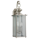 Two Light Outdoor Wall Lantern, Generation Lighting - Seagull 8468-965 AJHN