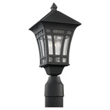 One Light Outdoor Post Lantern, Generation Lighting - Seagull 82131-12 LUF2