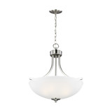 Medium 3-Light Pendant, Generation Lighting - Seagull 6616503-962 9YTVJ