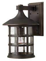 Freeport Outdoor Wall Lantern, 1-Light, Oil Rubbed Bronze, 15.25"H (1805OZ D384)