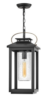 Atwater Outdoor Hanging Lantern, 1-Light, Black, 21.5"H (1162BK YA89)