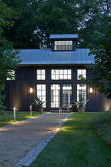 Atlantis Outdoor Landscape Bollard Light, 1-Light, Titanium, 30"H (15601TT R8YN)