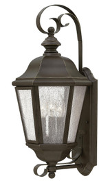 Edgewater Outdoor Wall Lantern, 3-Light, LED, Oil Rubbed Bronze, 21"H (1670OZ-LL VALR)