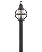 Chatham Post Mount Light, 1-Light, Museum Black, 10.5"W (21001MB 9Q1MD)