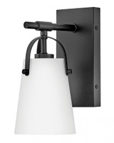 Hinkley Foster Medium Sconce Black 