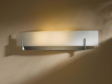 Axis Wall Sconce, 2-Light, Dark Smoke, Opal Glass, 5.75"H (206410-SKT-07-GG0328 16H14V)