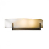 Axis Wall Sconce, 2-Light, Vintage Platinum, Opal Glass, 4.5"H (206401-SKT-82-GG0324 45VXA7)