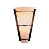 Suspended Half-Cone Wall Sconce, 1-Light, Soft Gold, Opal Glass, 10"H (206551-SKT-84-GG0059 45VXC4)