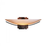 Oval Impressions Wall Sconce, 1-Light, Vintage Platinum, Opal Glass, 5.75"H (207370-SKT-82-GG0090 45VY95)
