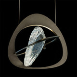Venn Pendant, 1-Light, Standard Height, LED, Black, Clear Glass, 12.9"W (137730-LED-STND-10-ZM0568 4624J0)