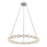 Alora Lighting Marni 41-in Polished Nickel LED Chandelier 