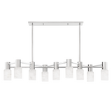Centerport Linear Chandelier Polished Nickel