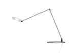 Mosso Pro Desk Lamp, Two Piece Desk Clamp, LED, Silver, 18.5"H (AR2001-SIL-2CL 407UDML)
