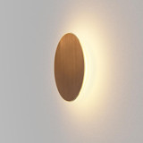 Ramen Wall Sconce, LED, Brass, 9"H (RMW-09-SW-BRS-HW 407UFLN)