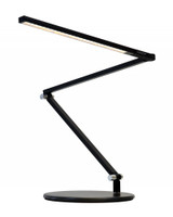 Z-Bar Mini Desk Lamp, Hardwire Wall Mount, Warm Light, LED, Metallic Black, 12.75"H (AR3100-WD-MBK-HWS 407UAQV)