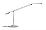 Equo Desk Lamp, Cool Light, LED, Silver, 24.5"H (ELX-A-C-SIL-DSK 407U8T5)