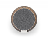 Gravy Wall Sconce, LED, Matte White, Oxford Felt Plate, 5"H (GRW-S-MWT-OXF-HW 407U9QM)