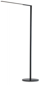 Lady7 Floor Lamp, LED, Metallic Black, 52.25"H (L7-MBK-FLR 407U9PW)