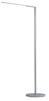 Lady7 Floor Lamp, LED, Silver, 52.25"H (L7-SIL-FLR 407U9PX)