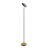 Royyo Floor Lamp, LED, Matte Black, Honeydew Felt Base, 45.5"H (RYO-SW-MTB-HDF-FLR 407UEMJ)