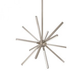 Sirius Minor 20-in Brushed Nickel LED Chandelier