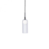 Stylo 4-in Black LED Pendant
