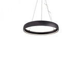 Halo 35-in Black LED Pendant