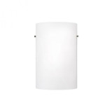 Hudson Wall Sconce, LED, Brushed Nickel, Chrome, Opal Glass, 9"H (WS3309 42CU7)