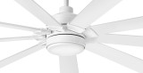 Hinkley Turbine 80" LED Smart Fan Weathered Wood 
