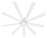 Hinkley Turbine 80" LED Smart Fan Weathered Wood 