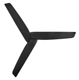 Hinkley Liv Smart Ceiling Fan Matte Black 60"W x 12.25"H Black Blades 